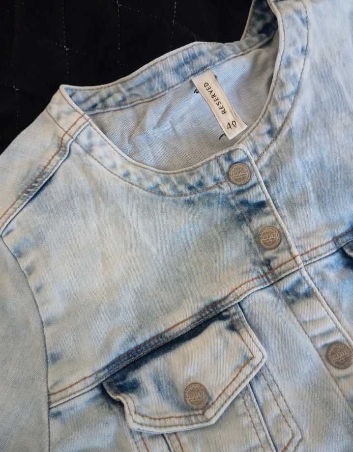 Reserved kurtka jeansowa katana damska