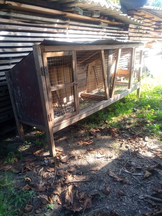 Клітка для кролів, кролі кролятник