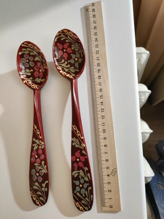 Продам ложку деревянная, расписная.
