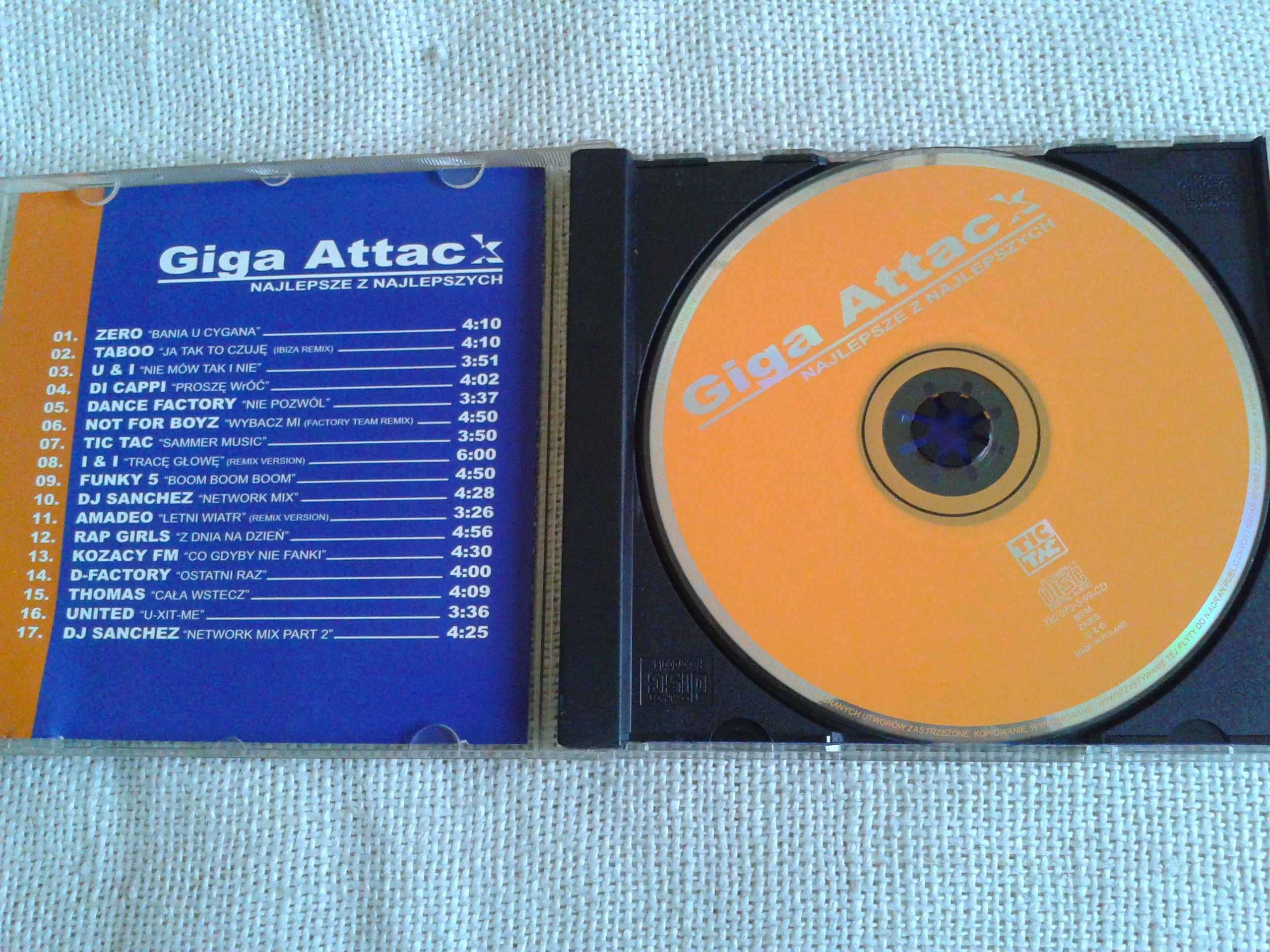 Giga Attack - Najlepsze Z Najlepszych  CD