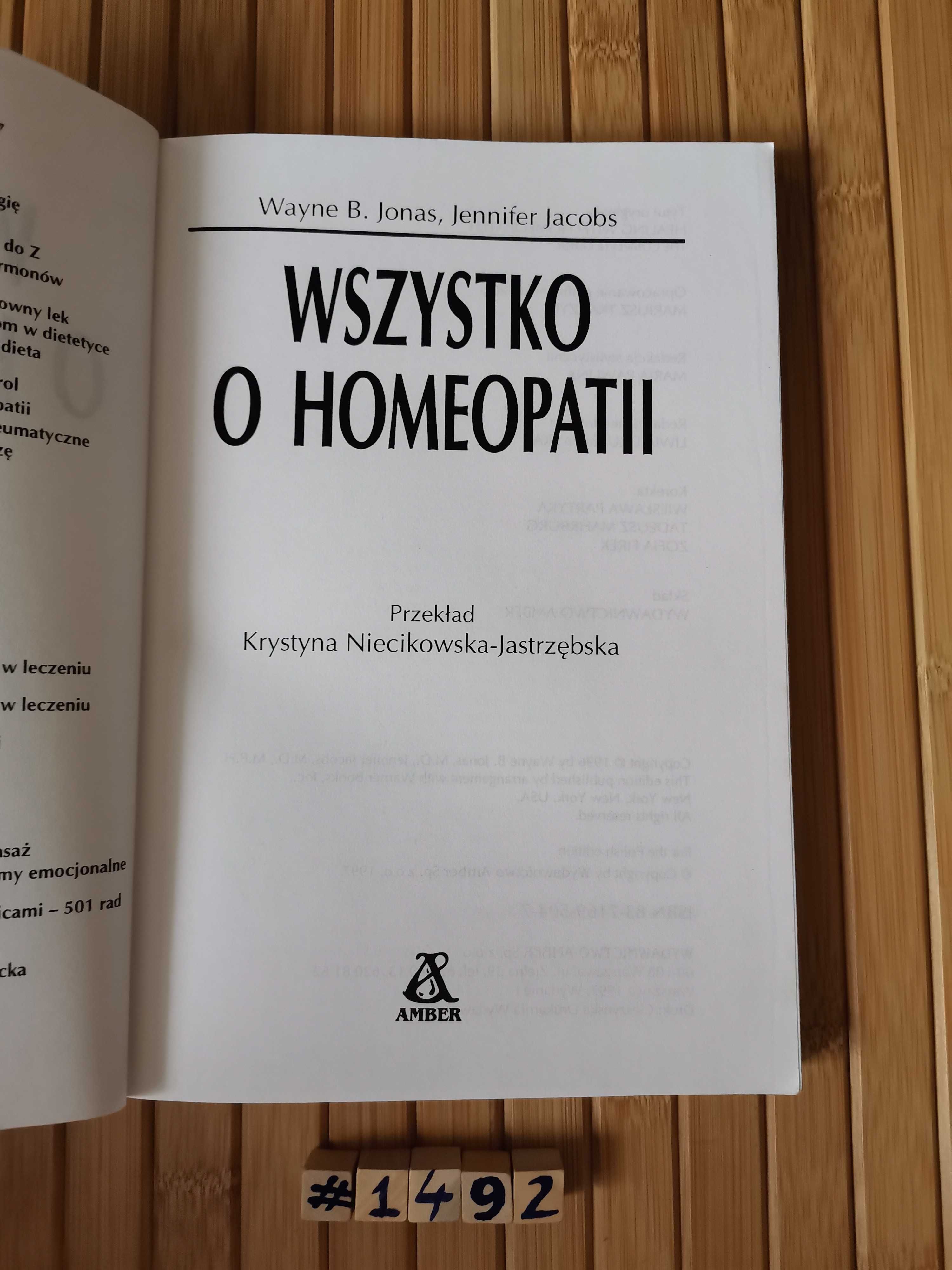 Jonas Wszystko o homeopatii Real foty