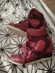 Sneakersy bordowe 40
