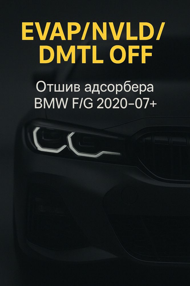 OEM прострелы выхлопа BMW F/G 2020+ Pop&Bangs/Попкорн без Анлока Femto