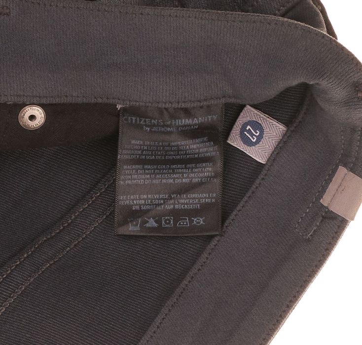 Spodnie Citizen Of Humanity Racer Skinny Size 27 Damskie Waxed Coated