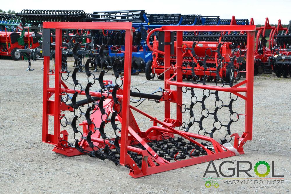 Włóka łąkowo-polowa Agro-Factory 3 4 5 6 8m Inter Tech Metal Technik