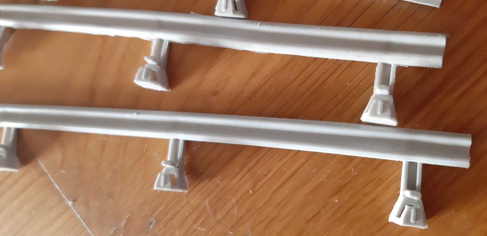 Scalextric Lote de 35 Cercas Vedações Cinzentas