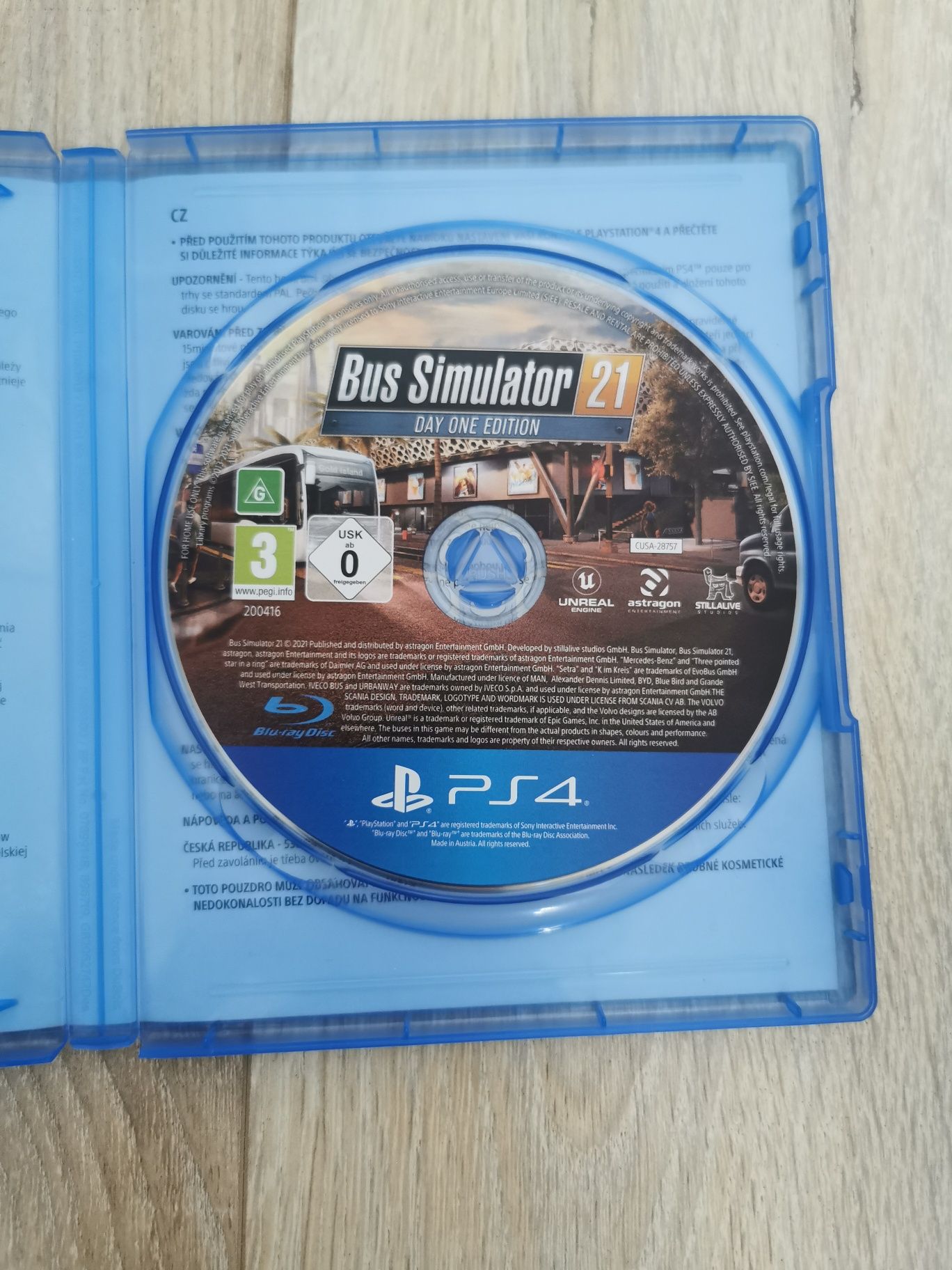 Bus simulator ps4 gra