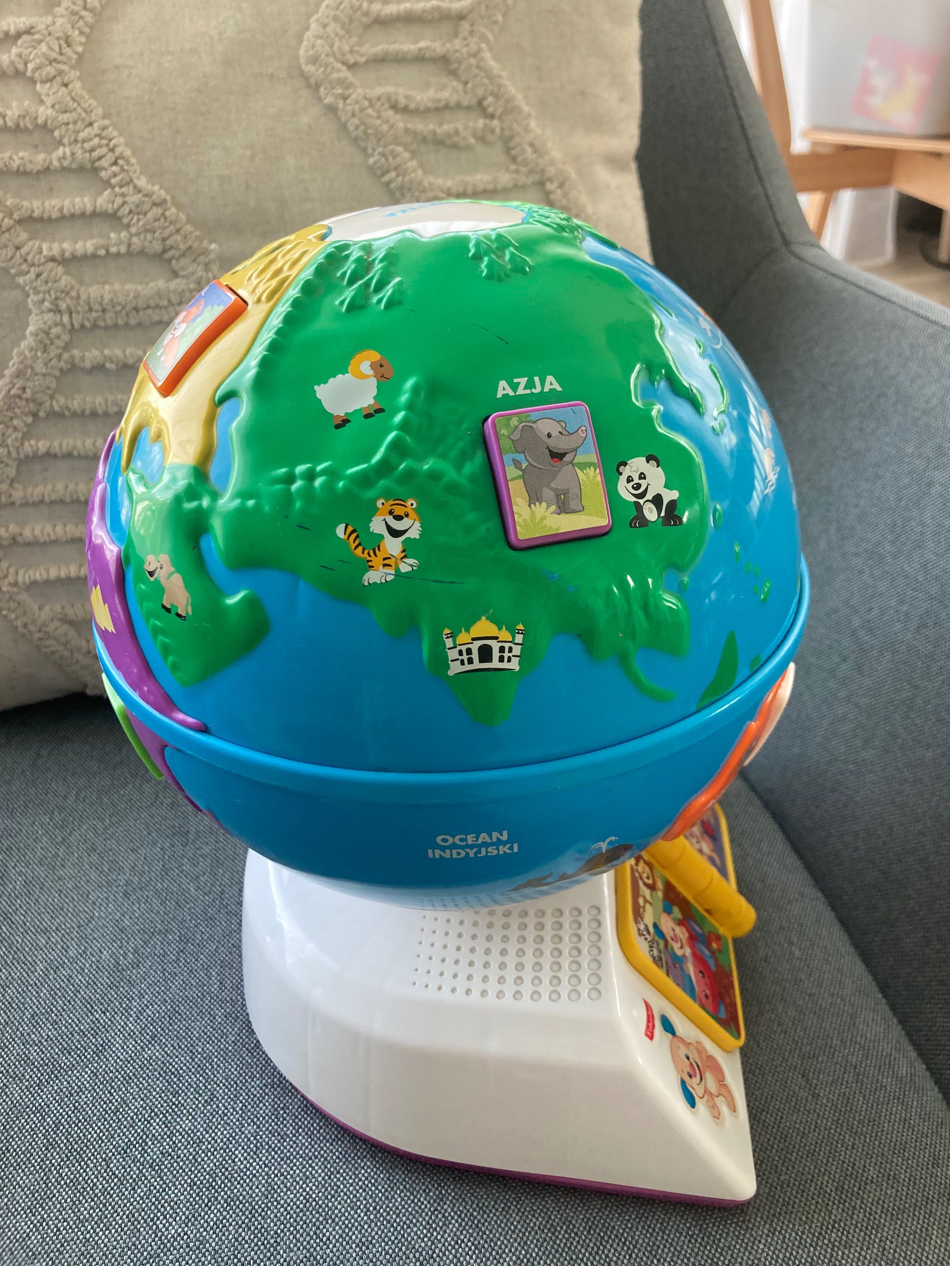 Fisher-Price, Edukacyjny globus odkrywcy, zabawka interaktywna Fisher