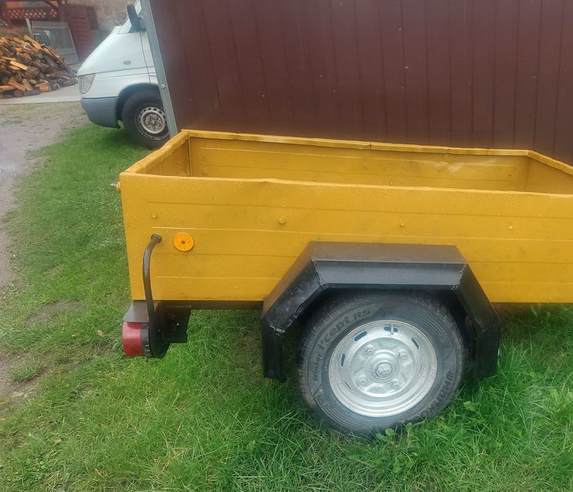 Sprzedam przyczepke hp 500 z Niemiec.Nowa rej. i nowy przegląd.
