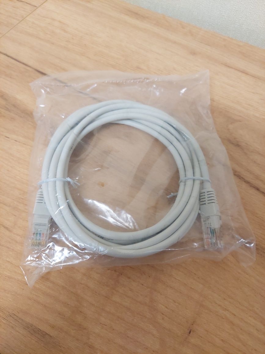 Патчкорд RJ45, Інтернет кабель, UTP/  3м