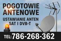 Ustawianie Anten, Montaż Anten, Instalacje, Serwis, Naprawa Anten