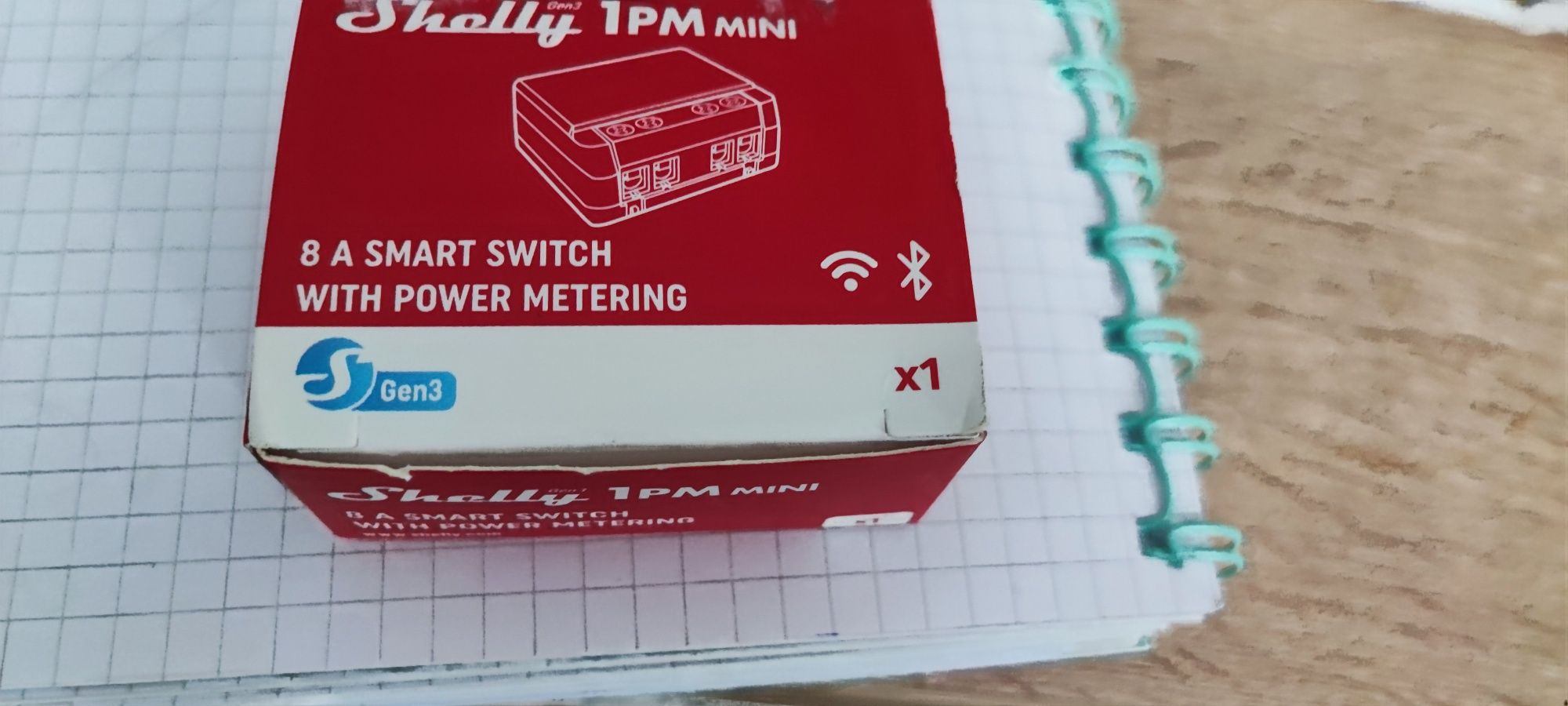 Shelly 1pm mini sterownik