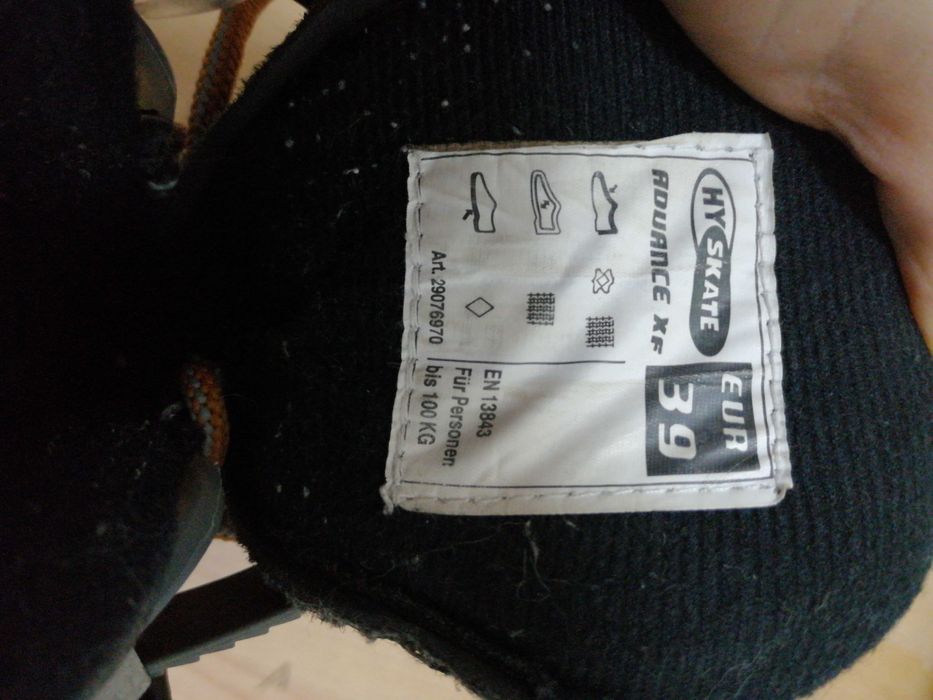 jak nowe Rolki Advance, kauczukowe kółka