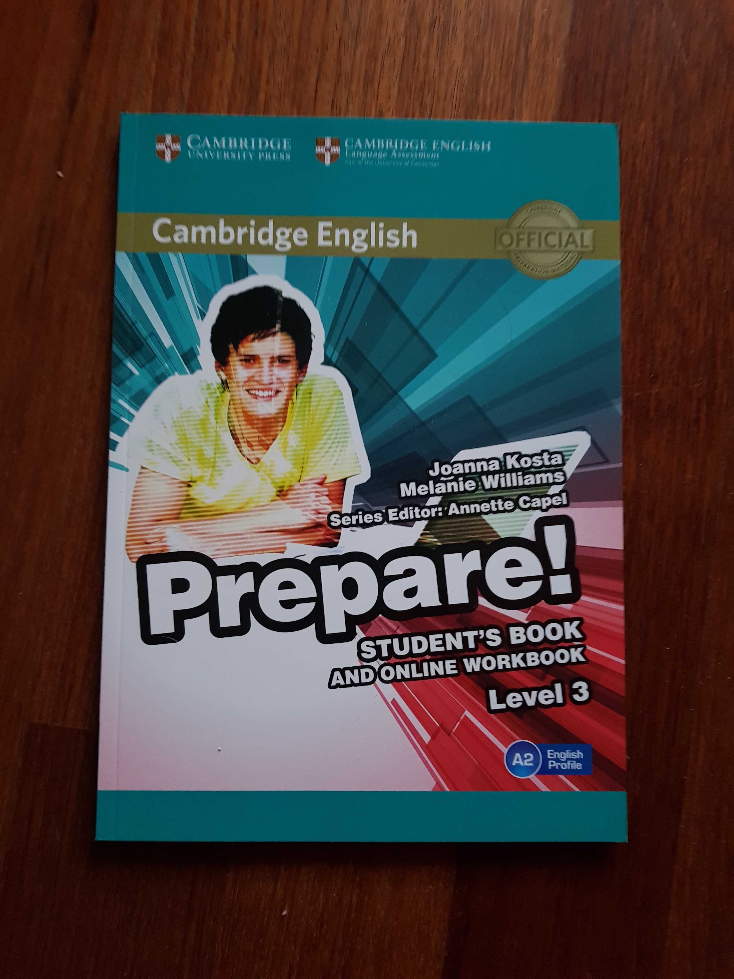 Prepare ! - Level 3 - podręcznik Cambridge A2 - stan idealny !!!