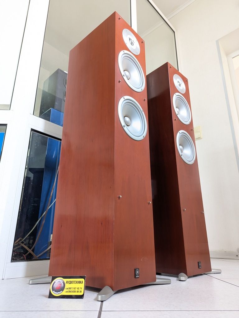 Hi-Fi Акустика Yamaha NS-515F. 90 дБ! Шпон! Лак! Вес 42 кг