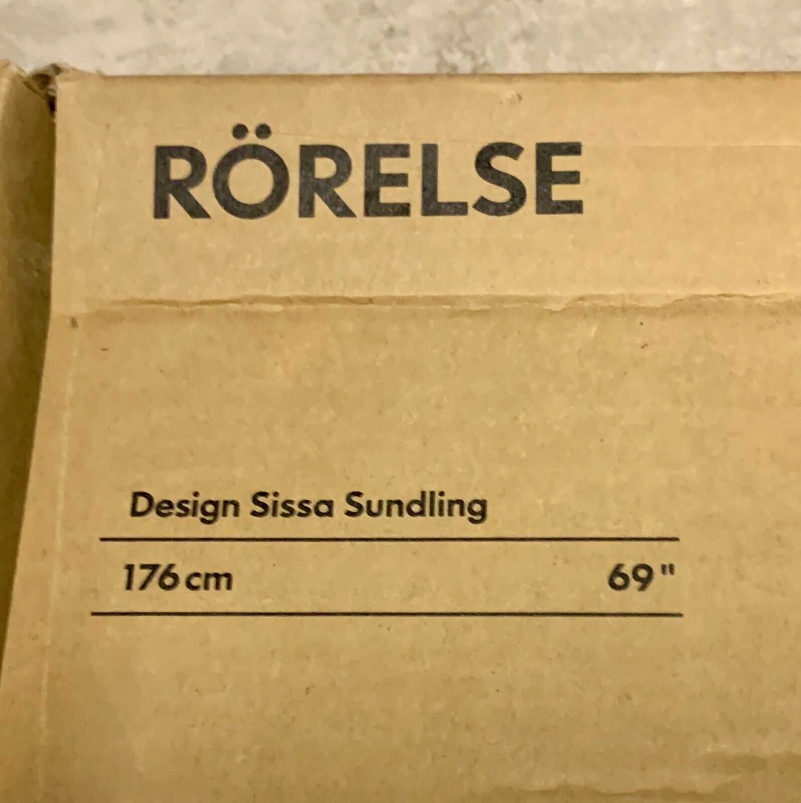 Ikea Rörelse klosz do lampy , biała