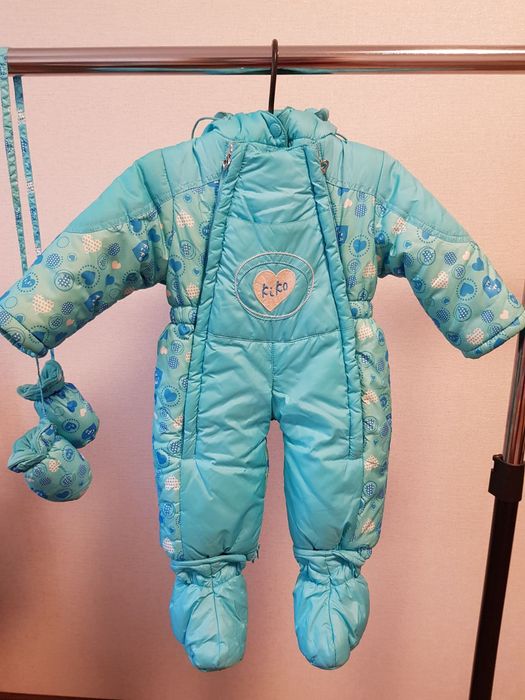 Детский комбинезон (пуховик) 68р