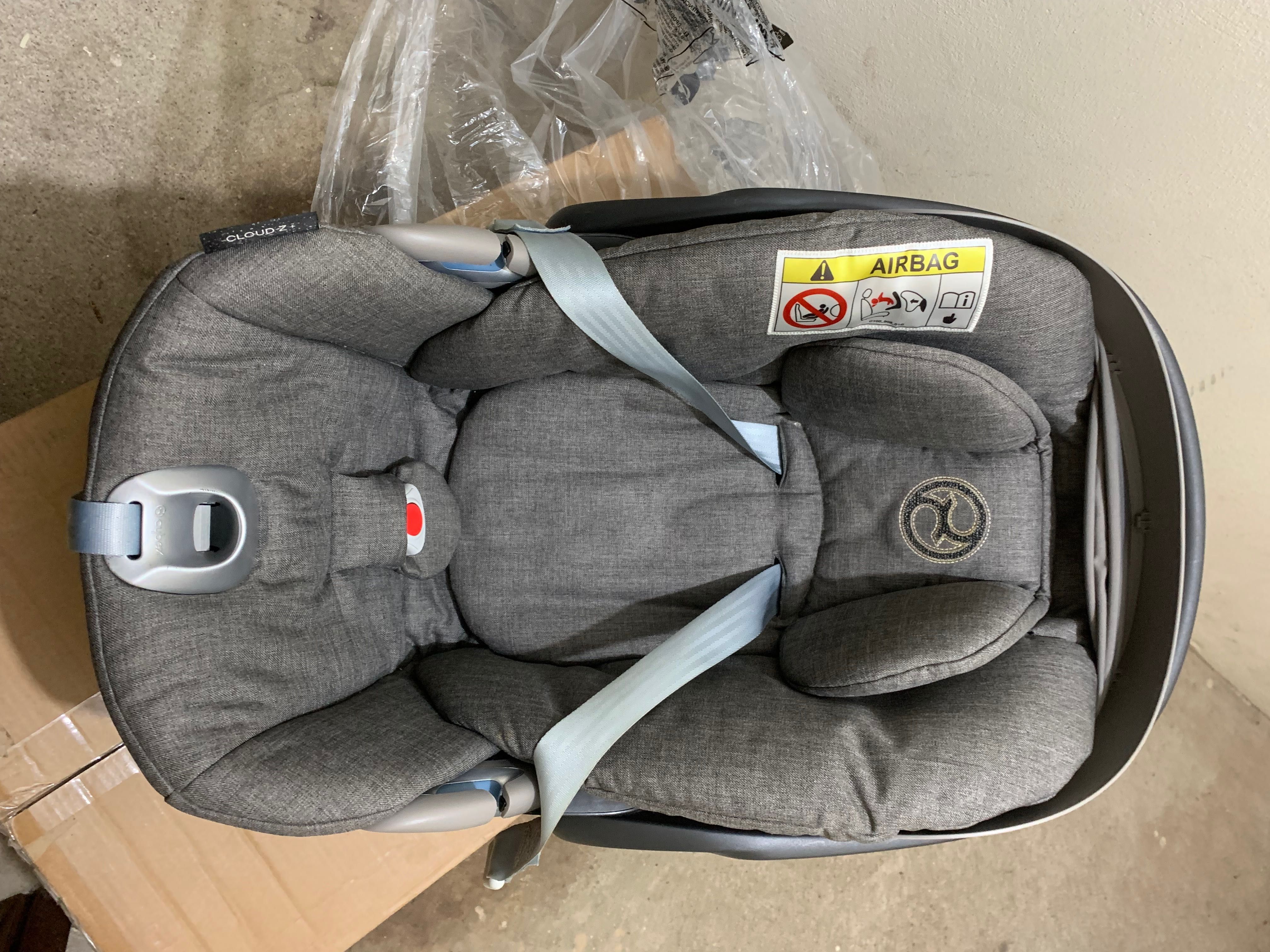 Ovo Cybex / cadeira auto Cloud Z i-Size cinza