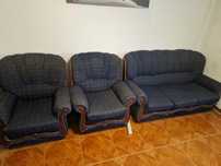 Sofá 3 lugares + 2 poltronas