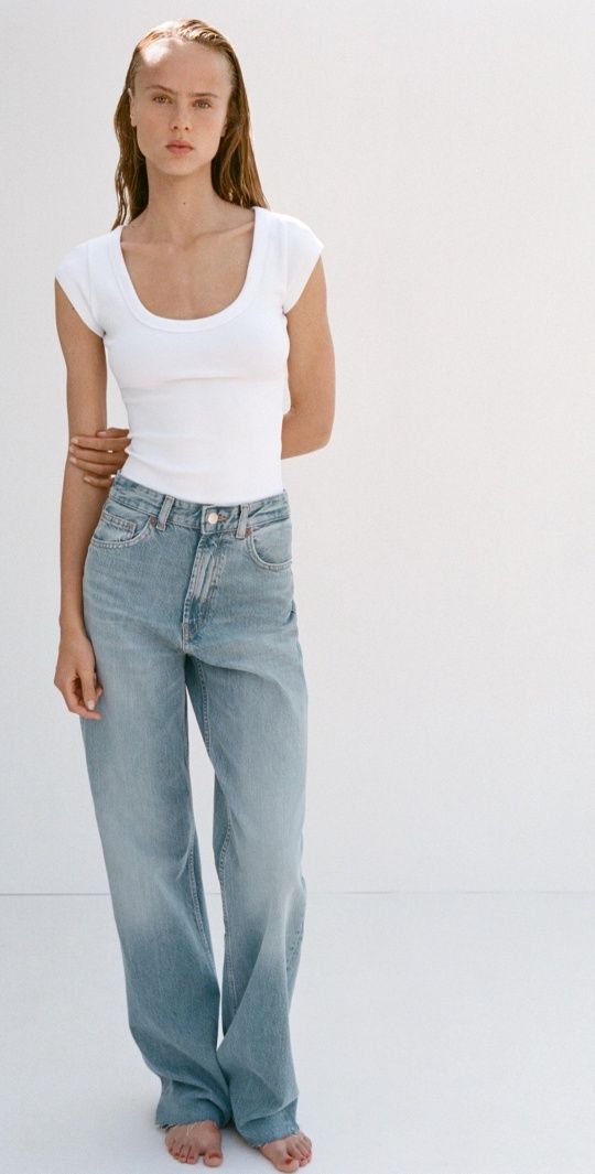 Джинси Zara wide leg