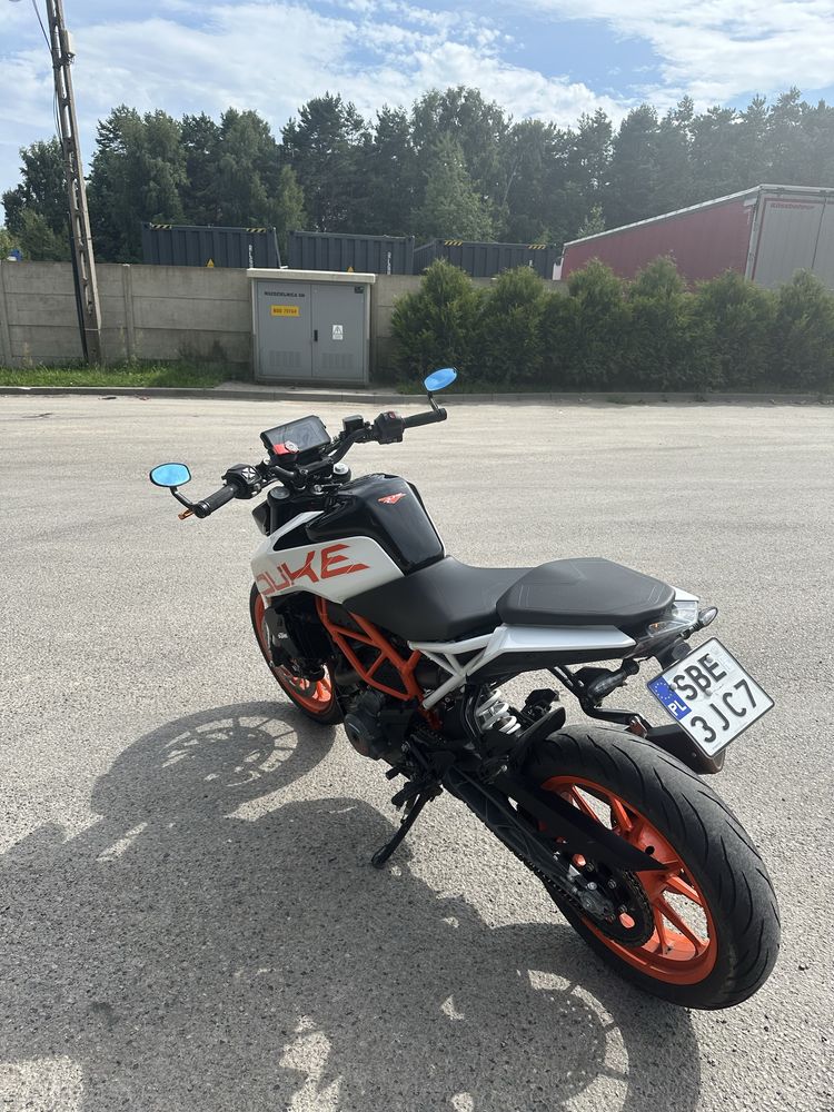 ktm duke 390/125 20r 7900km