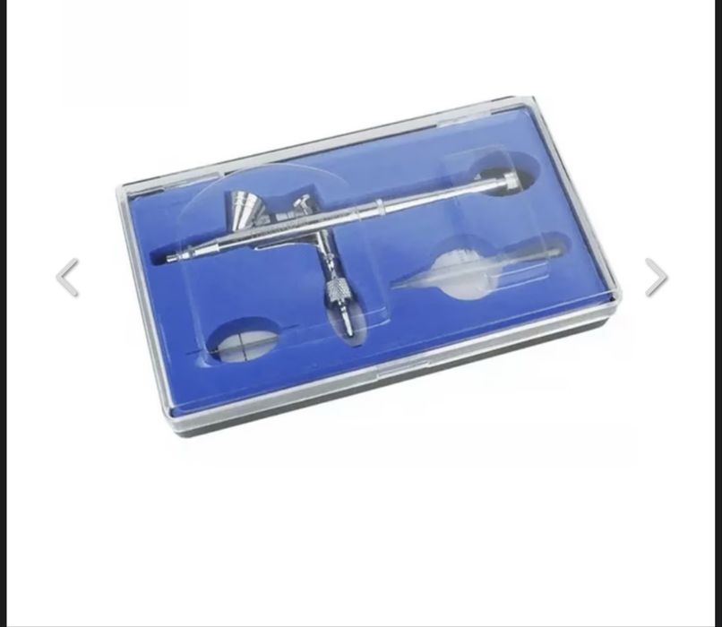 Набір для аерографії Airbrush Nails “STANDART” + фарби та трафарети