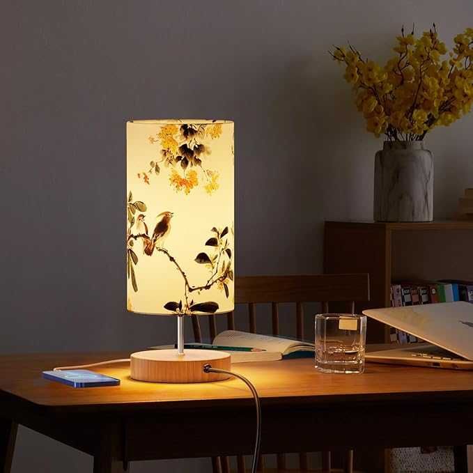 Zestaw 2 lamp GPATIO LED, włączanie dotykowe,  z portem USB