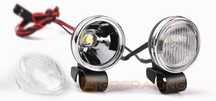 2 lampy RC 20mm komplet do podłączenia model 1/10 Trx4 Scx