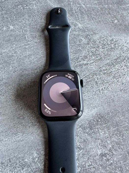 Smartwatch Apple Watch Series 9 GPS 45mm Midnight M/L GPS
Stan: używan