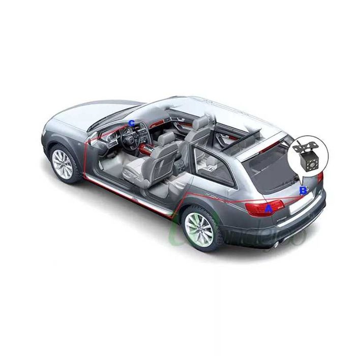 Monitores e câmeras de marcha atrás