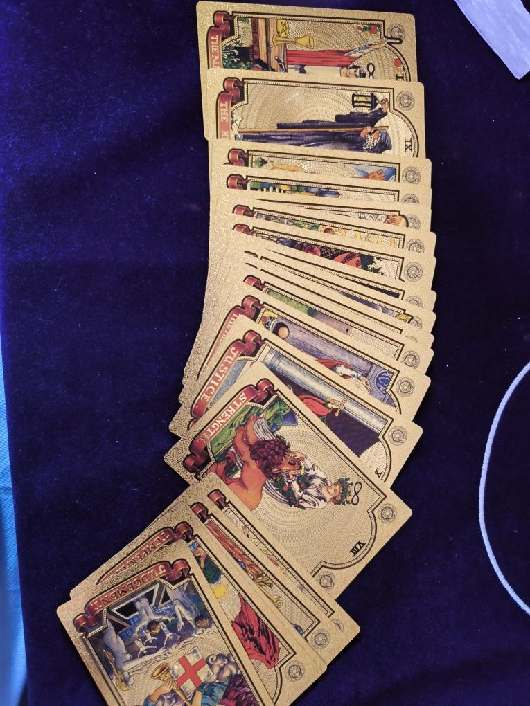 Golden Rider Waite Tarot