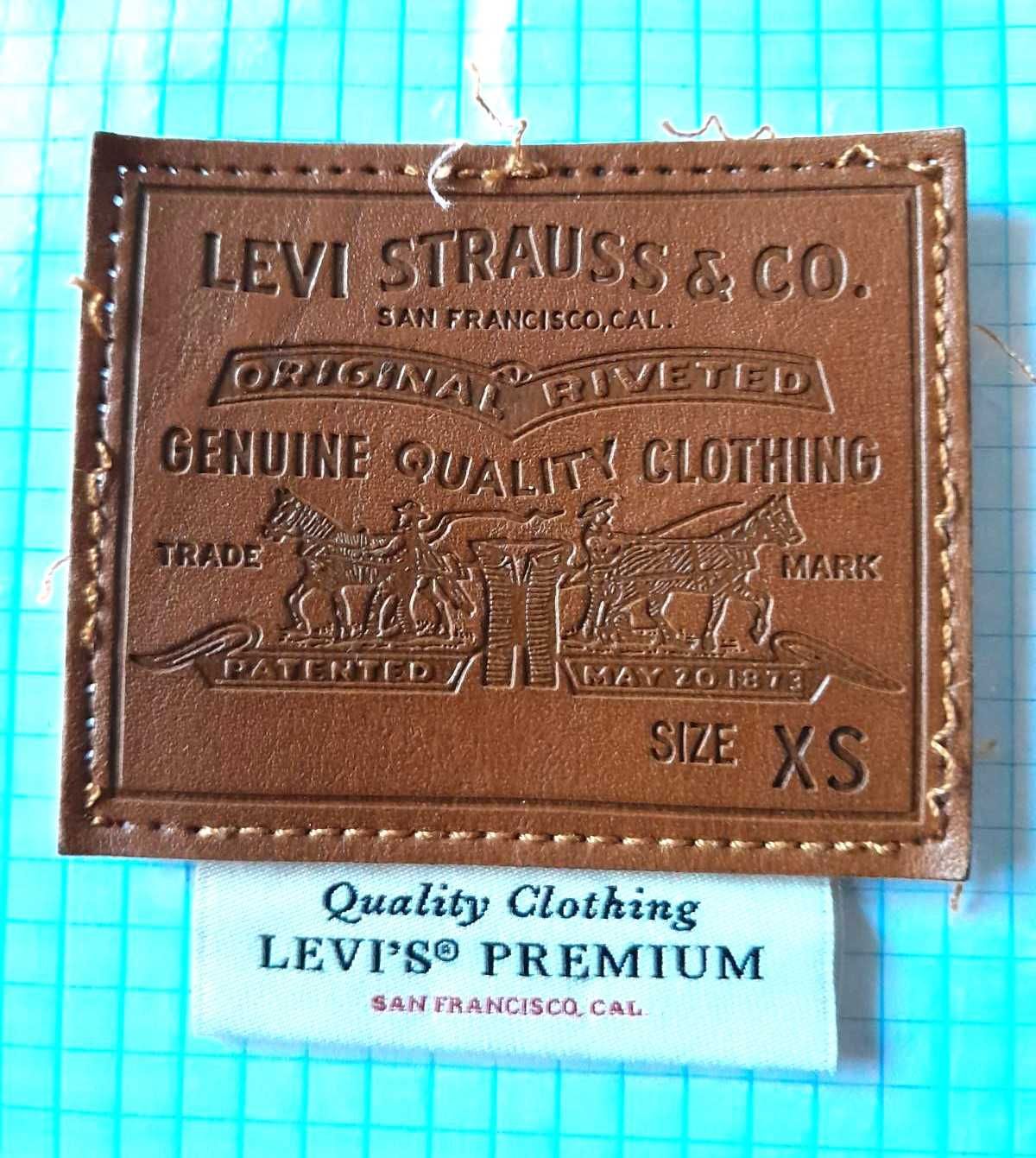 Лейблы / ярлыки на джинсы Levi Strauss & Co, ткань / экокожа, оригинал