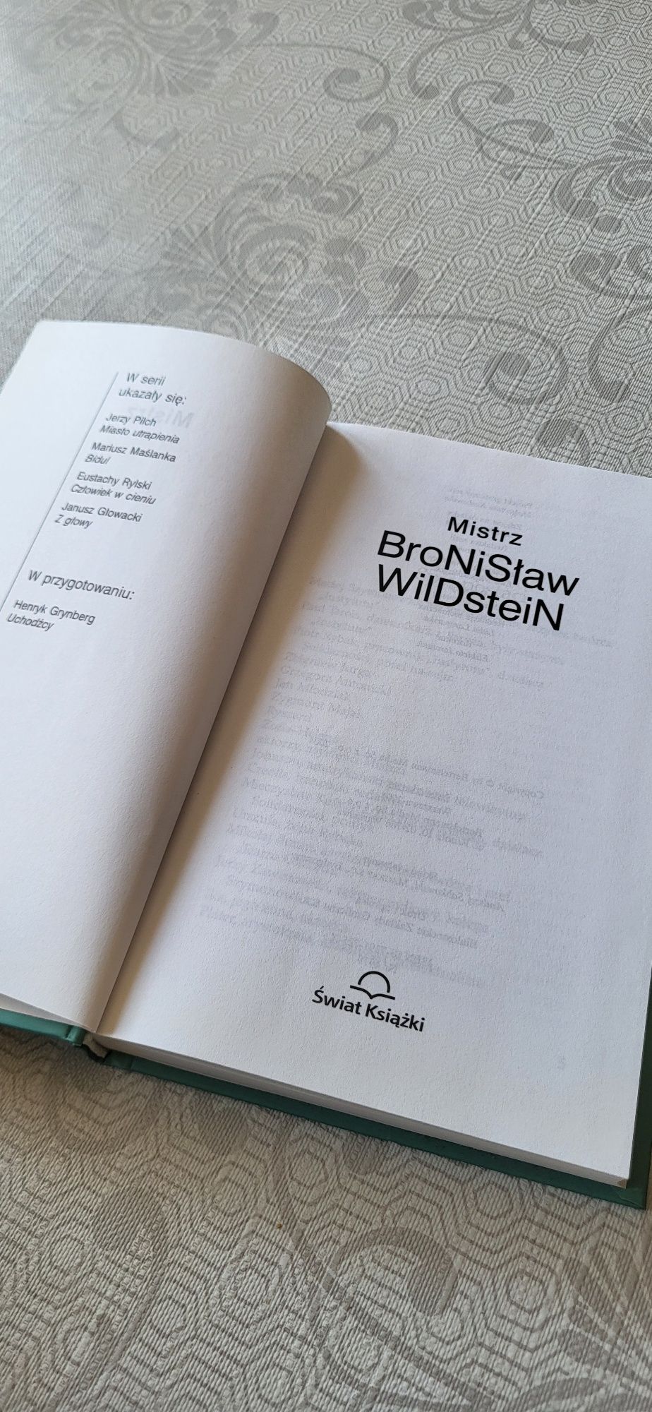 Mistrz Bronisław Wildstein