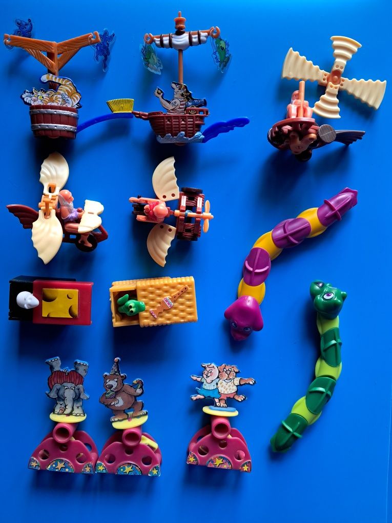 Zabawki z jajek kinder niespodzianek