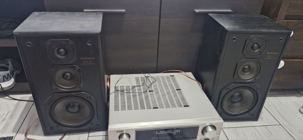 Denon AVR-1907 receiver zadbany amplituner kolumny gratis