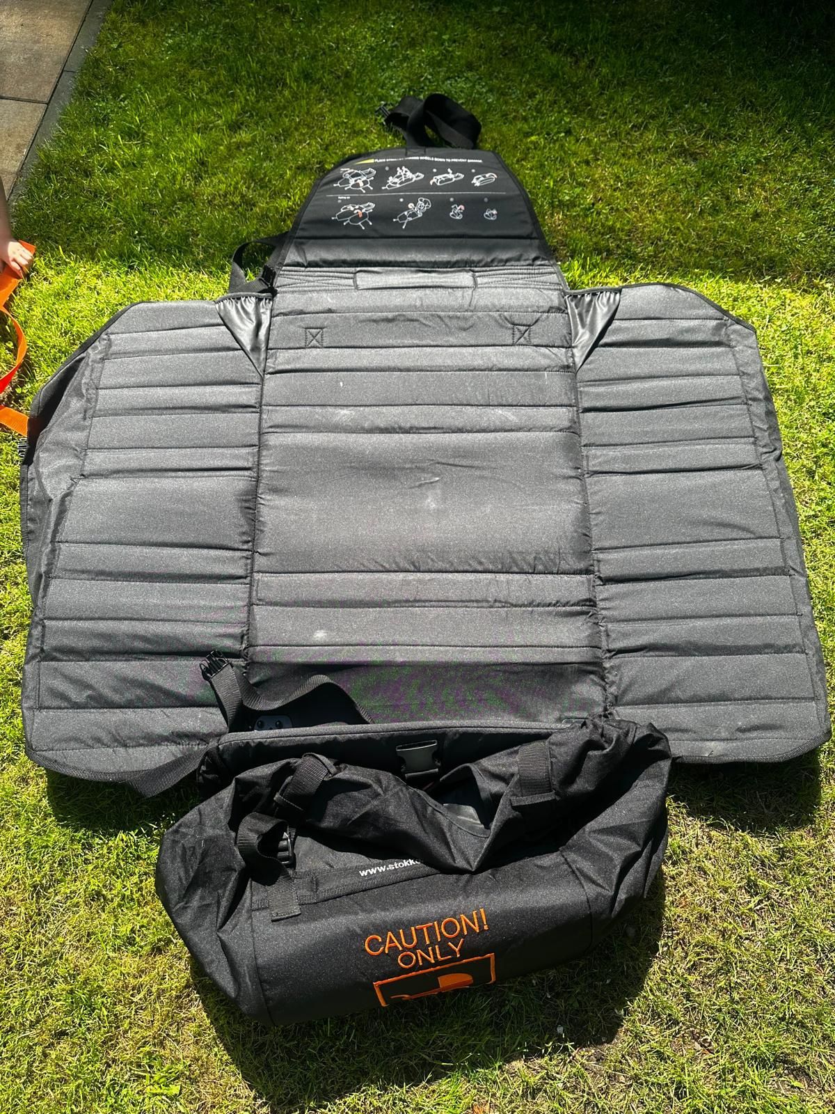 Torba na wózek dzieciecy do samolotu STOKKE PRAMPACK