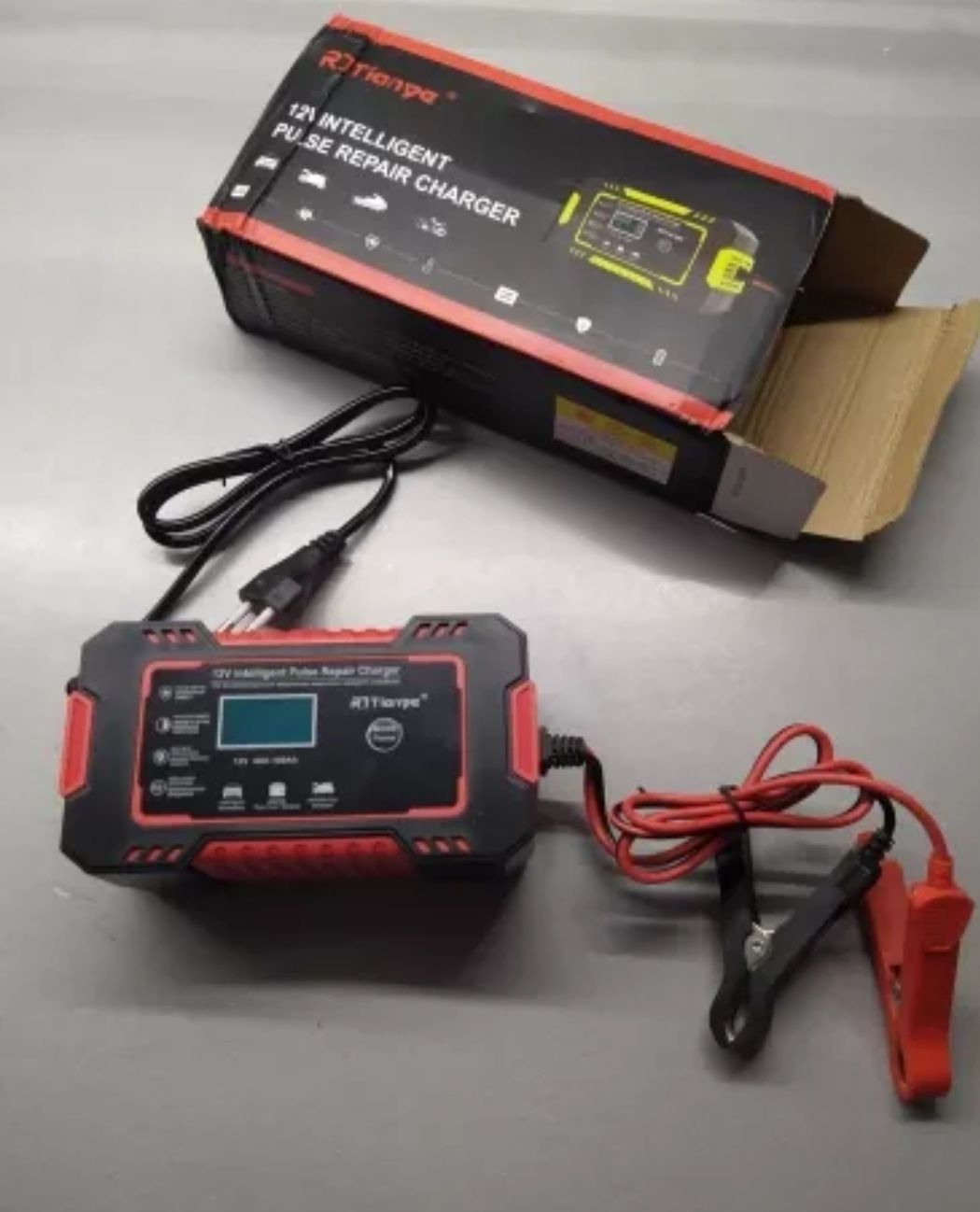 Зарядне для акумулятора EAFC RJTianye 12V 6A Pulse Repair Automatic