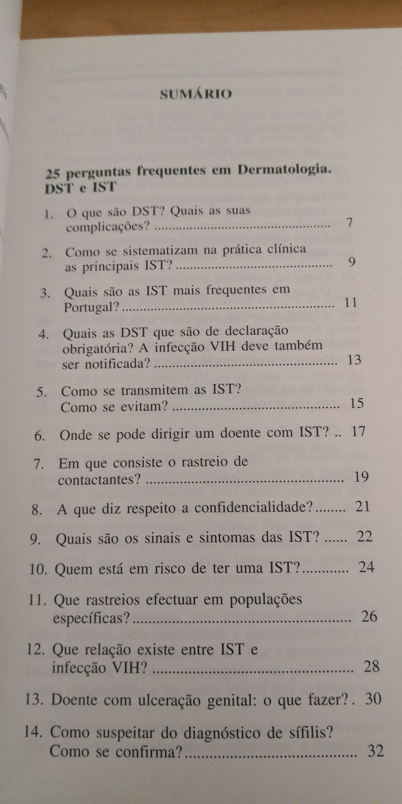 DST - coleção 25 perguntas frequentes em Dermatologia