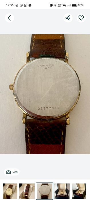 Longines Presence 1989 Banhado a Ouro