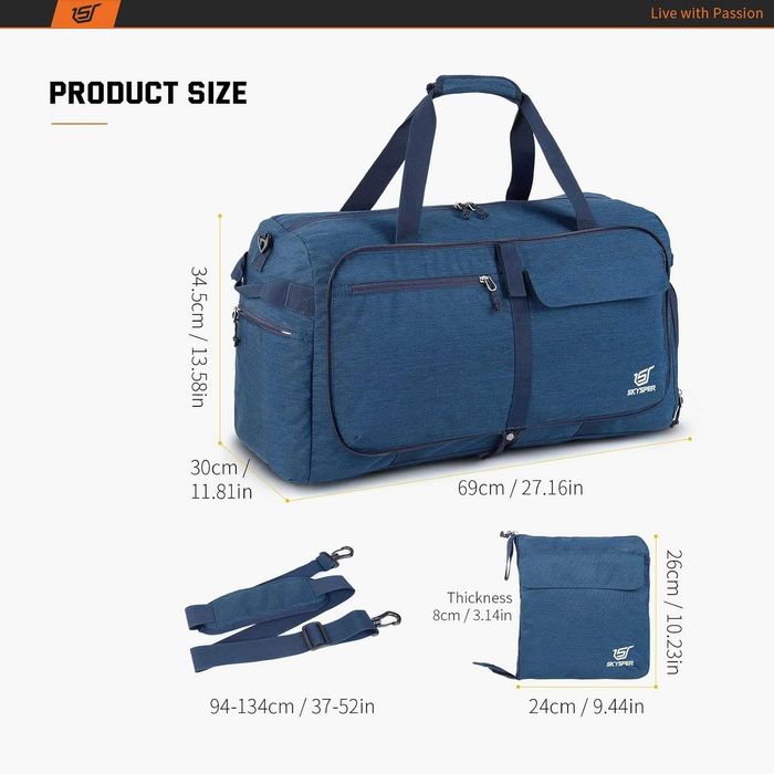 Nowa składana torba podróżna / plecak / walizka / torebka !4035!