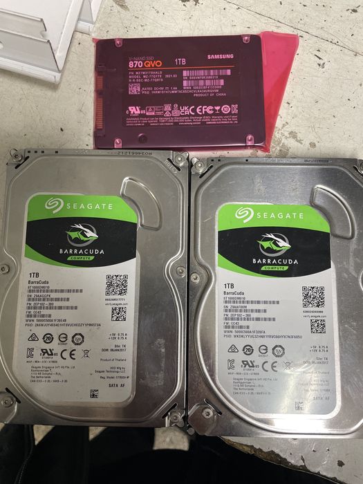 Barracuda e 1tb novo