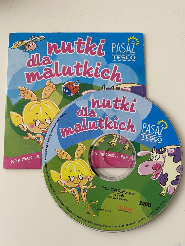 Płyta CD Nutki dla Malutkich