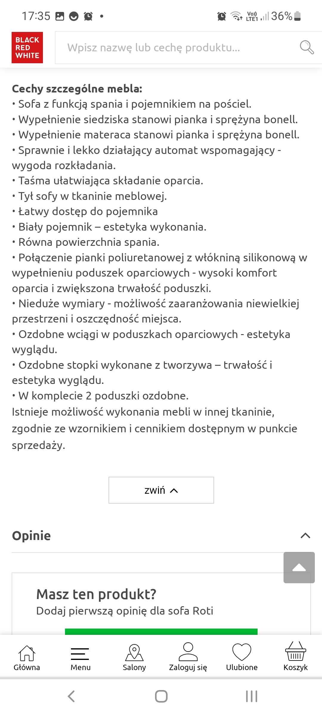 Sofa młodzieżowa