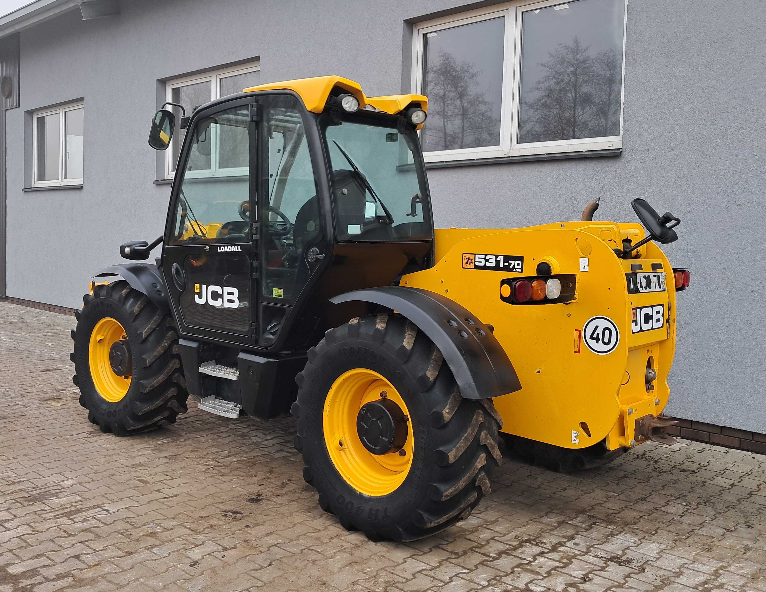 JCB 531-70 AGRI 4058h Oryginał KLIMA Ostatnie Wydanie BEZ DPF i AdBlue
