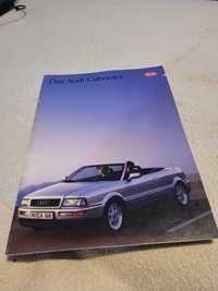 Prospekt katalog Audi Cabriolet 1992