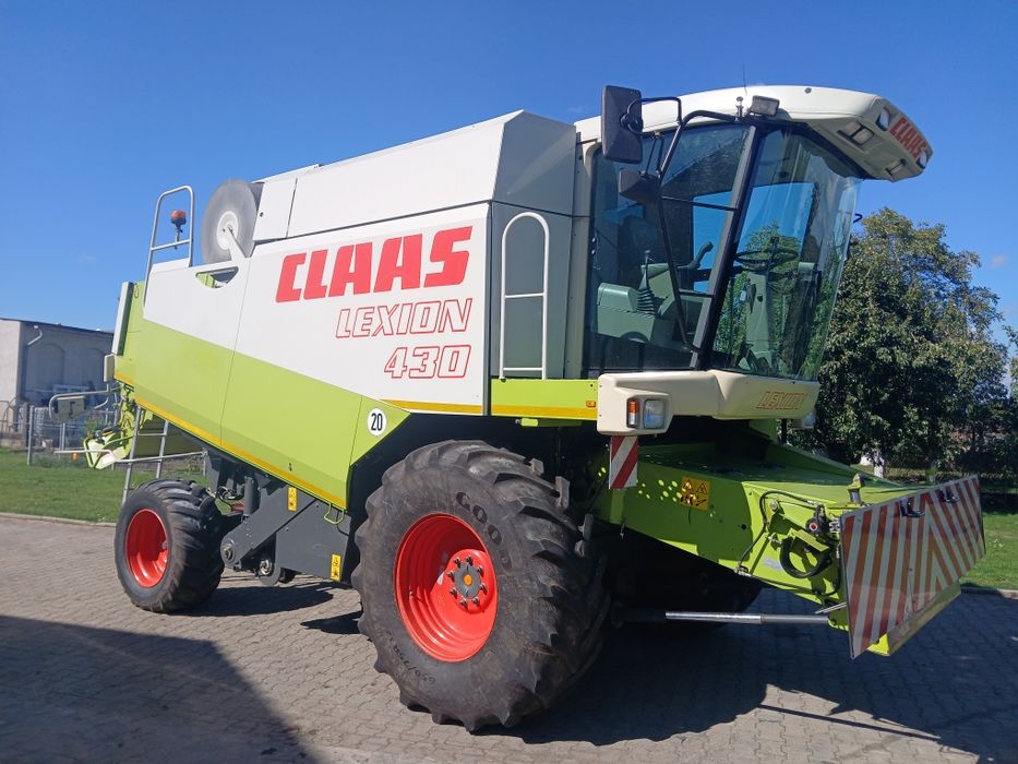 Claas lexion 430 heder 5.4m stan idealny
