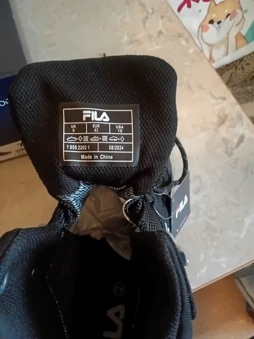 Термоботинки Fila размер 43, 44