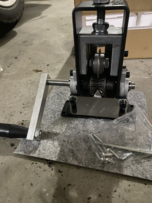 Máquina manual de deacarnar cobre