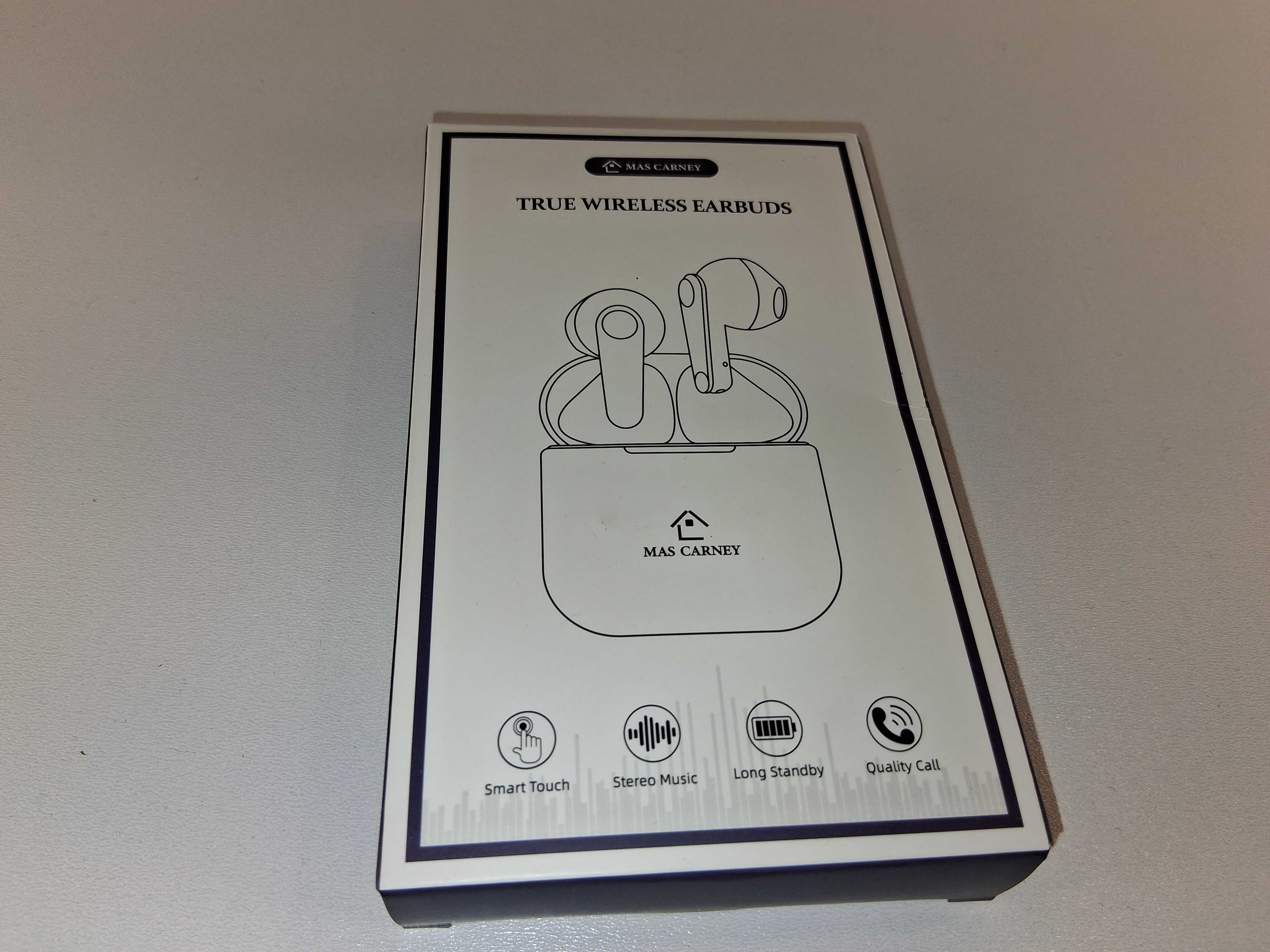 Y048 Słuchawki Bezprzewodowe MAS CARNEY True Wireless Earbuds Z Etui