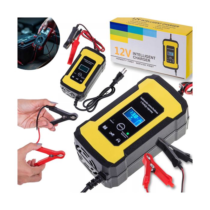 Prostownik 12V 6A AGM samochodowy do Akumulatorów ładowarka